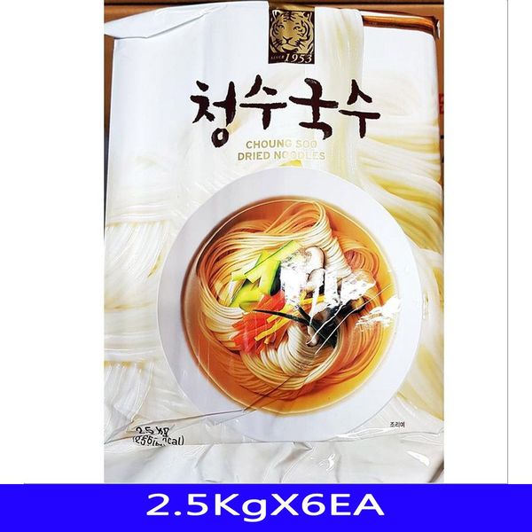 오천식품 식자재 청수 국수 중면 2.5Kg X6 실온보관 쌈장 - 에누리 가격비교