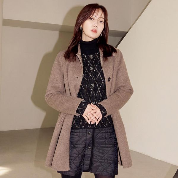 베스띠벨리 엠브로이더리 라운드 가디건 BHC2964BK - 에누리 가격비교