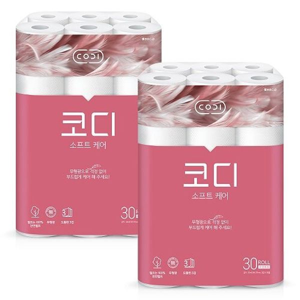 코디 순수 30m (30롤) [2팩] - 에누리 가격비교
