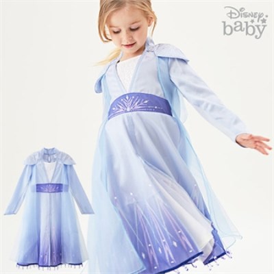 [★보리단독가★]디즈니베이비 정품 겨울왕국2 쥬얼리 엘사 코스튬드레