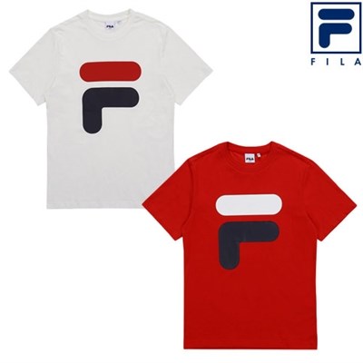 휠라 빅로고 커플 반팔 티셔츠 3종 택1