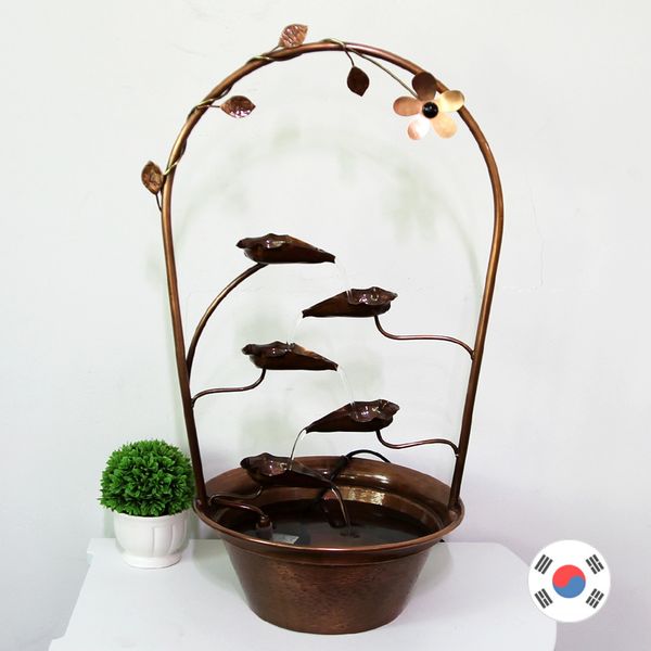 [하프클럽][바보사랑] 꽃화원 폭포수 소형 동공예 실내분수대 SFS-316[무료배송]