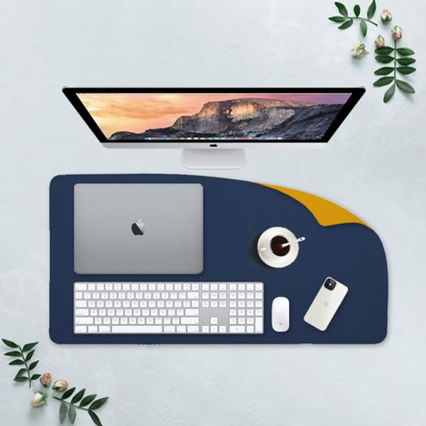 [하프클럽][바보사랑] 와이드 투톤 가죽 데스크 매트[무료배송]