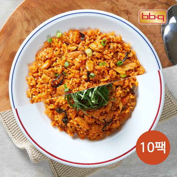 [하프클럽][비비큐] BBQ 올리브유를 넣은 볶음밥 200g x 10팩 (닭갈비5+치즈불닭5)