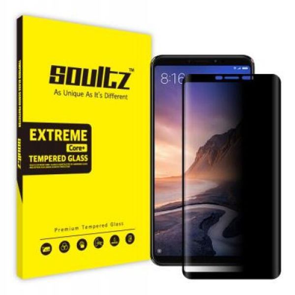 [하프클럽][아트박스] 아트박스/솔츠 샤오미 미맥스3 사생활보호 풀커버 강화유리 보호필름