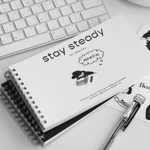 [하프클럽][하이모리] [하이모리] 비온뒤 STAY STEADY 스터디 플래너 ver.2 [6개월 시험 공부 다이어리 학습 플래너 노트]