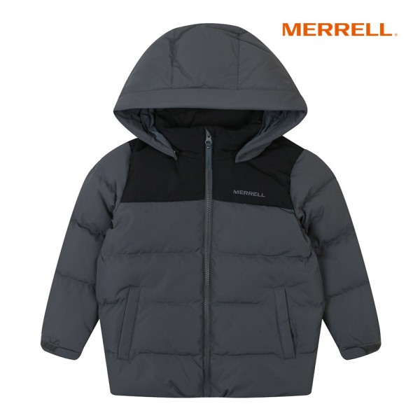 [하프클럽][머렐] [머렐] 아동 배색 덕다운 점퍼_5218OK421