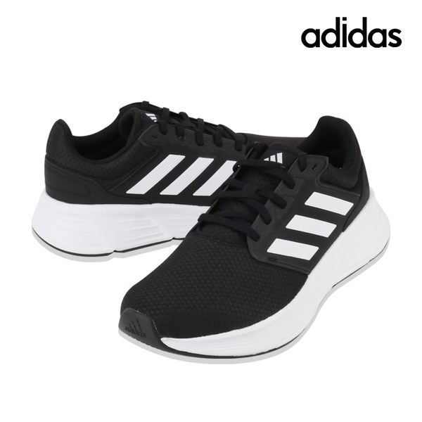 [하프클럽][아디다스] 아디다스 운동화 갤럭시6 남성 런닝화 검흰 GW3848