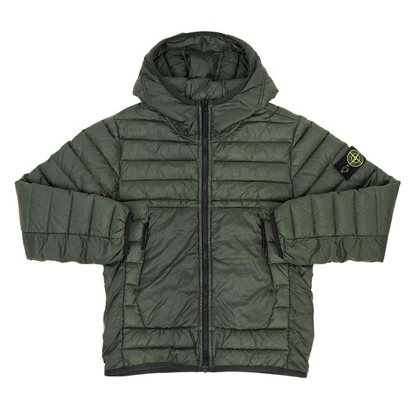 [하프클럽][스톤아일랜드 키즈] [럭스보이][스톤아일랜드키즈] 와펜 챔버스 771640932 V0058 10A12A 키즈 후드 점퍼/패딩 자켓 (성인착용가능)