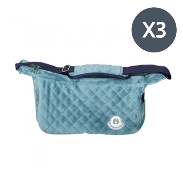 [하프클럽][오너클랜] 애견 퀄팅 슬링백 3P 강아지 외출 벨보아 이동가방