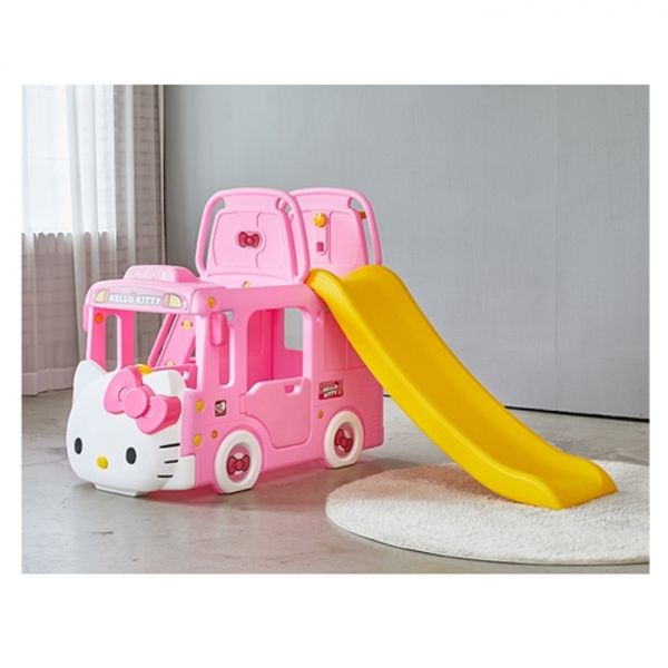 [하프클럽][키즈비전] 헬로키티 3in1 버스미끄럼틀