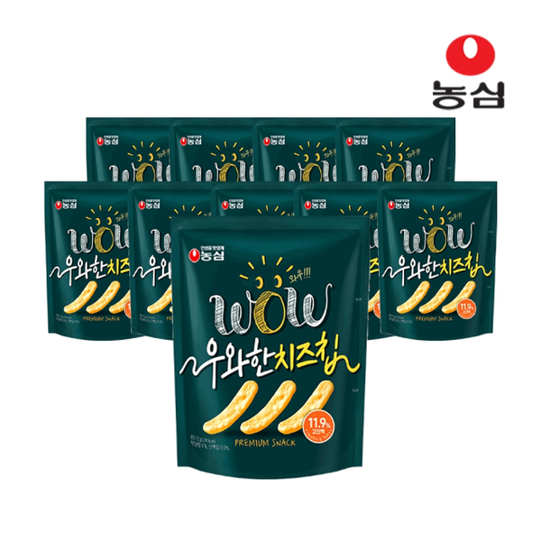 [하프클럽][농심] [농심] 우와한 치즈칩 42g x 12개(1박스)