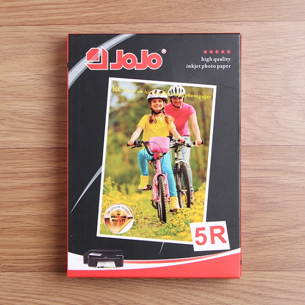 [하프클럽][와인앤쿡] 미니멀5X7 RC 고광택 잉크젯 포토 인화지(260g) (100매)