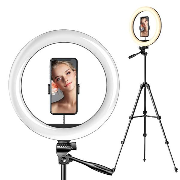 [하프클럽][키밍] 렛츠컴 LED 프리미엄 30cm 링라이트 유튜브 방송 조명