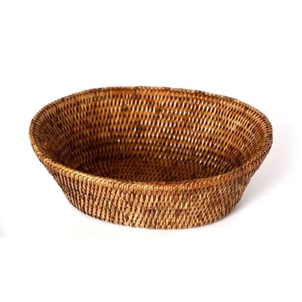 [하프클럽][오너클랜] [오너클랜]미얀마 천연 라탄 오발플레이트 라지 L BK011_W1FFD1B