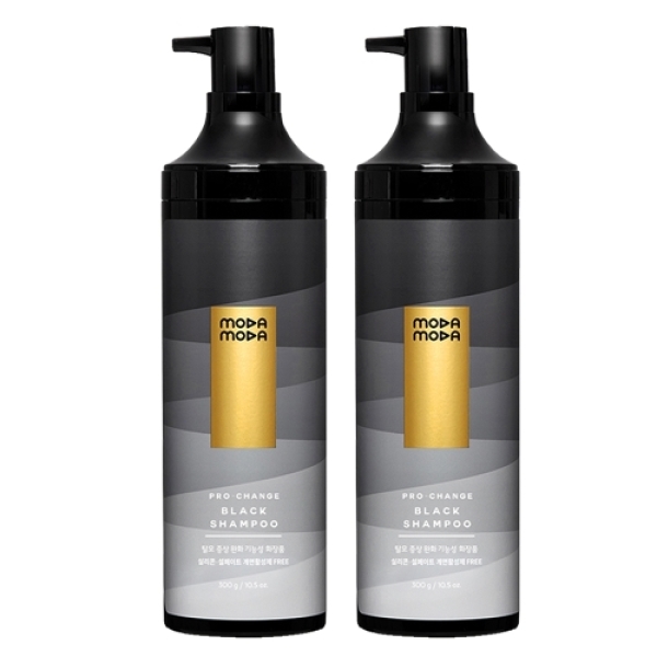 [하프클럽][모다모다] [모다모다]모다모다 프로체인지 블랙샴푸 300gX2개