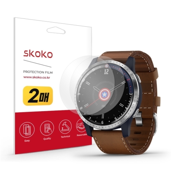 [하프클럽][기타] 바보사랑[스코코]가민 레거시 히어로 무반사 AR 코팅 액정보호필름 2매