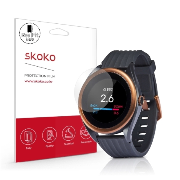 [하프클럽][기타] 바보사랑[스코코] 보이스 캐디 T8 리얼핏 액정보호필름 2매