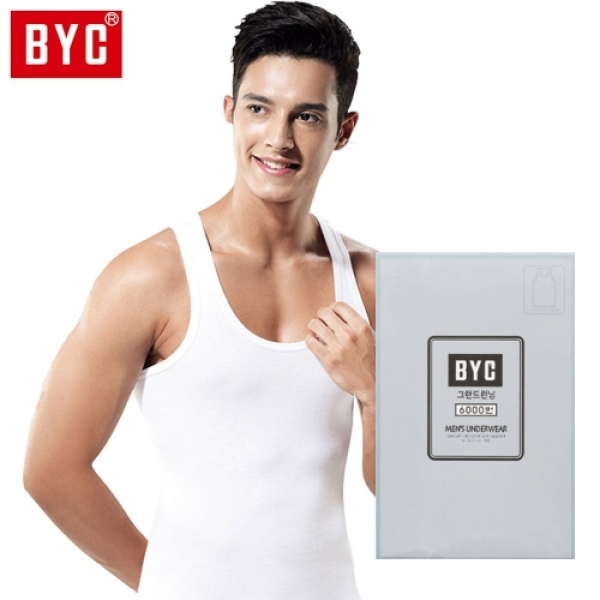 [하프클럽][오너클랜] [오너클랜]BYC 남성 순면 50수 그랜드 민소매런닝 DOLI6035[W9D510D]