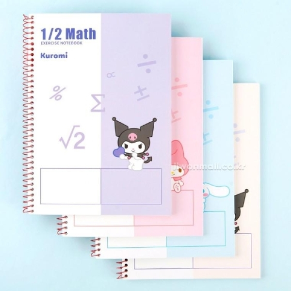 [하프클럽][기타] 산리오캐릭터즈 2분할 연습장-랜덤