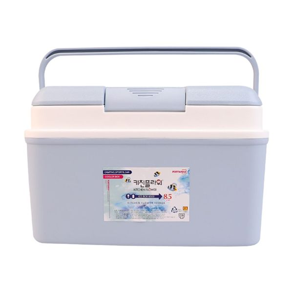 [하프클럽][JOR.CO] 키친플라워 아이스박스 8.5L (YK-8500)