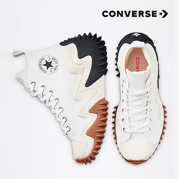 [하프클럽][컨버스] 컨버스 런스타 모션 화이트 하이 캔버스화 스니커즈 171546C